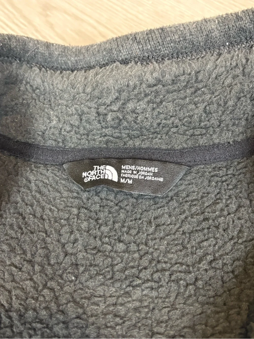 The North Face Men's Dark Gray Fleece Vest